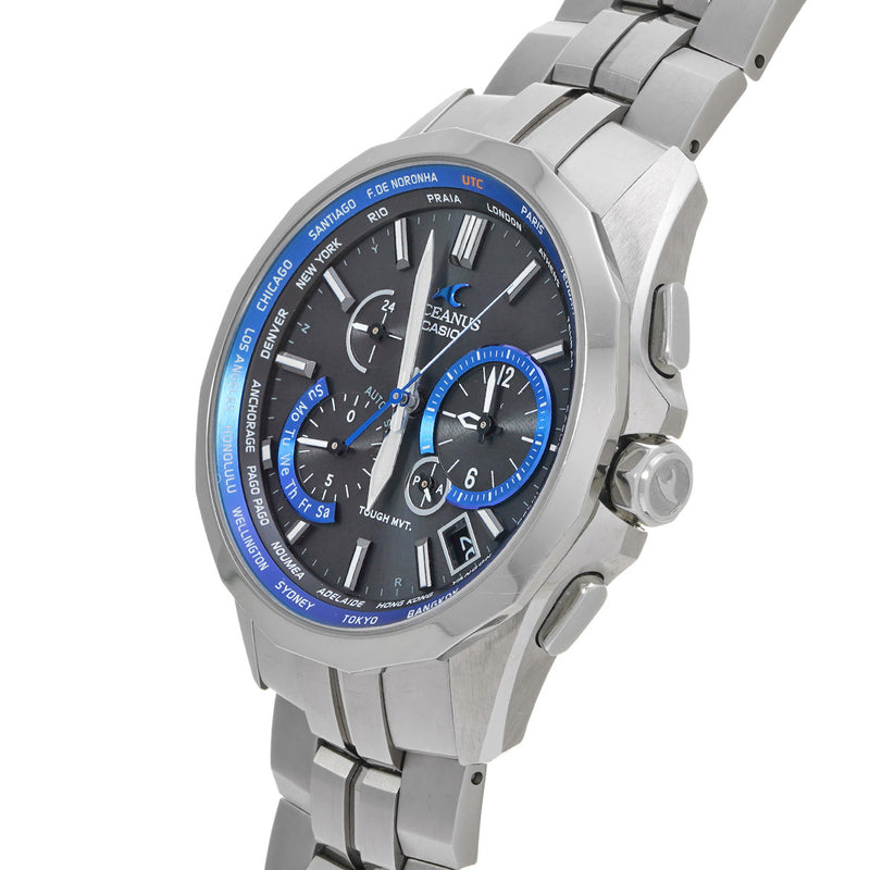 カシオオシアナス メンズ 腕時計 OCW-S2400-1AJF CASIO 中古 – 銀蔵