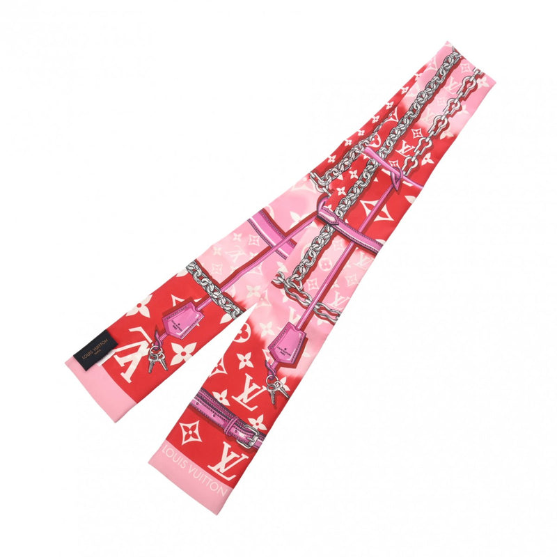 ルイヴィトンバンドーモノグラム コンフィテンシャル ピンク/レッド