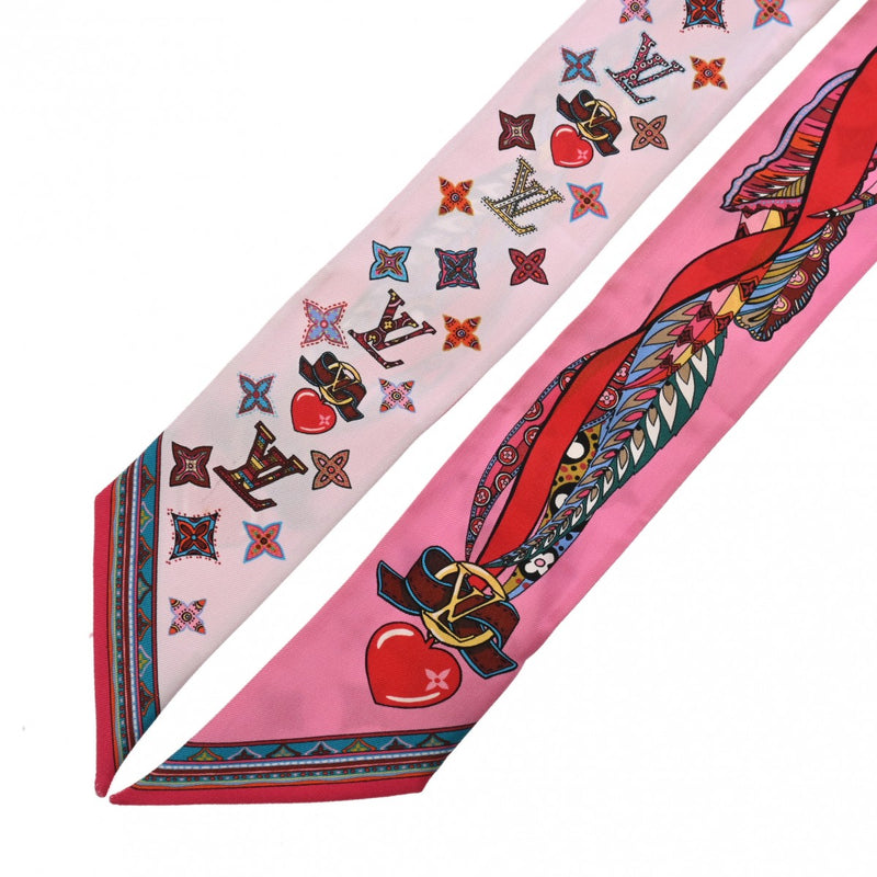 ルイヴィトン バンドーBB LVロマンス ピンク レディース シルク100