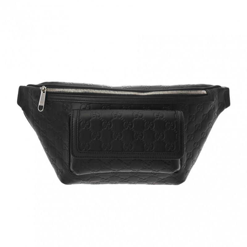 グッチ ウエストバッグ 43062 ブラック レディース レザー ボディ