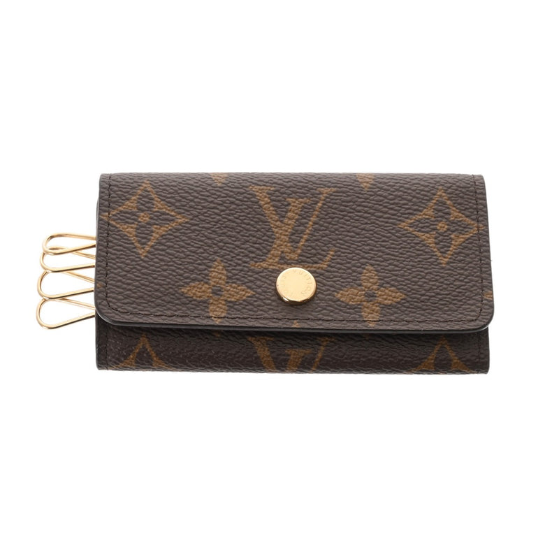 ルイヴィトン 4連キーケース ミュルティクレ4 14145 ブラウン ユニ