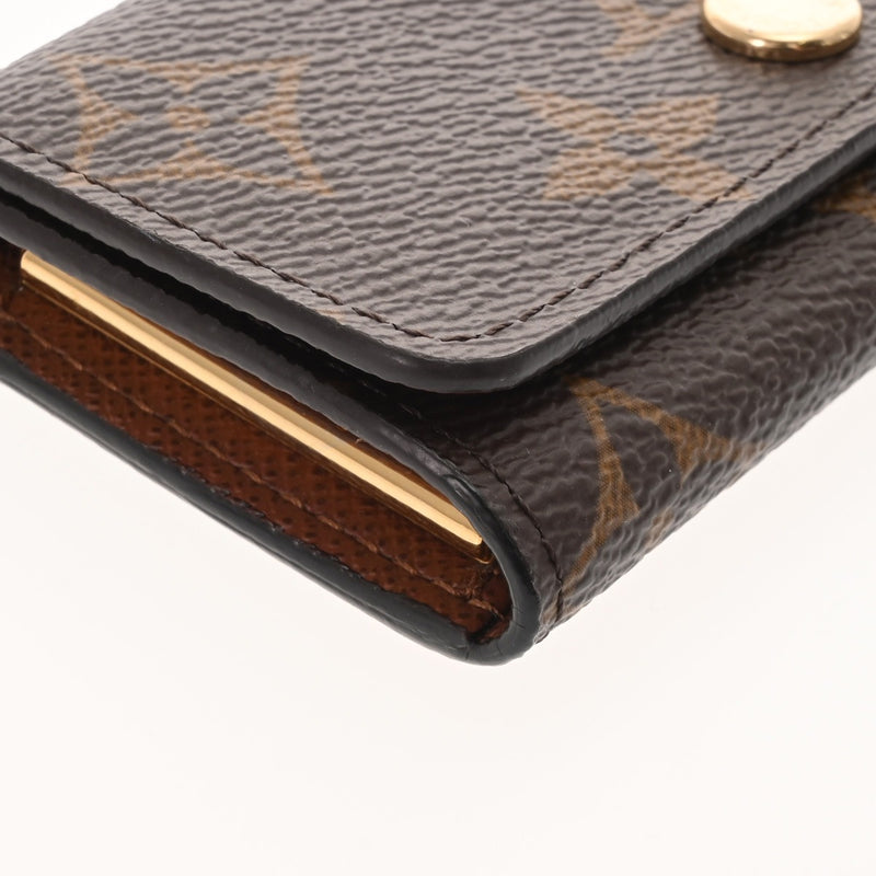 ルイヴィトン 4連キーケース ミュルティクレ4 14145 ブラウン ユニ