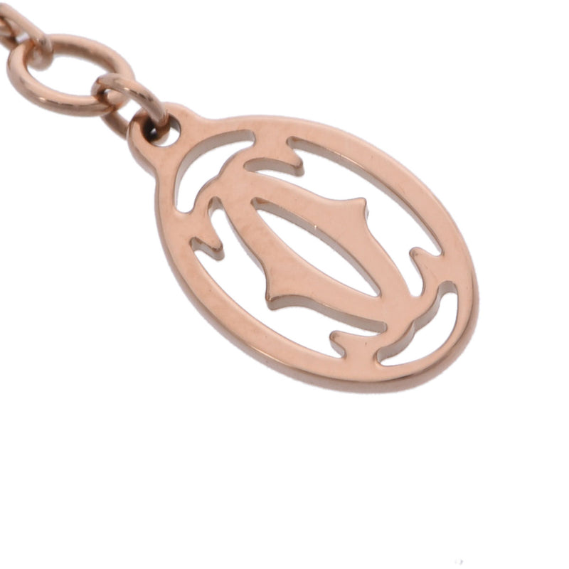 カルティエ ダムールブレスレット ピンクサファイヤ レディース K18