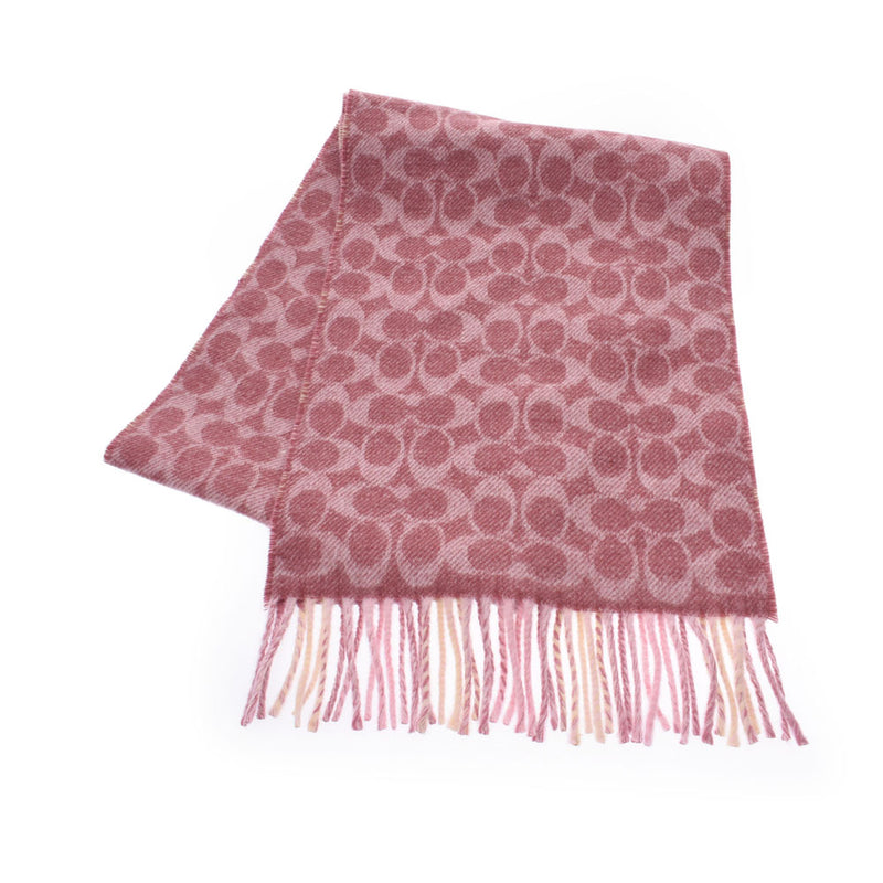 コーチチェック柄 ピンク レディース マフラー F76390 COACH – 銀蔵