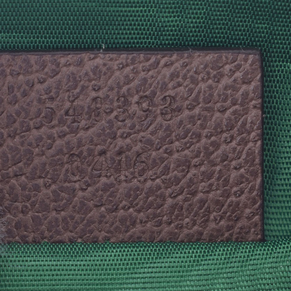 グッチオフィディア コスメポーチ ベージュ×ブラウン系 レディース