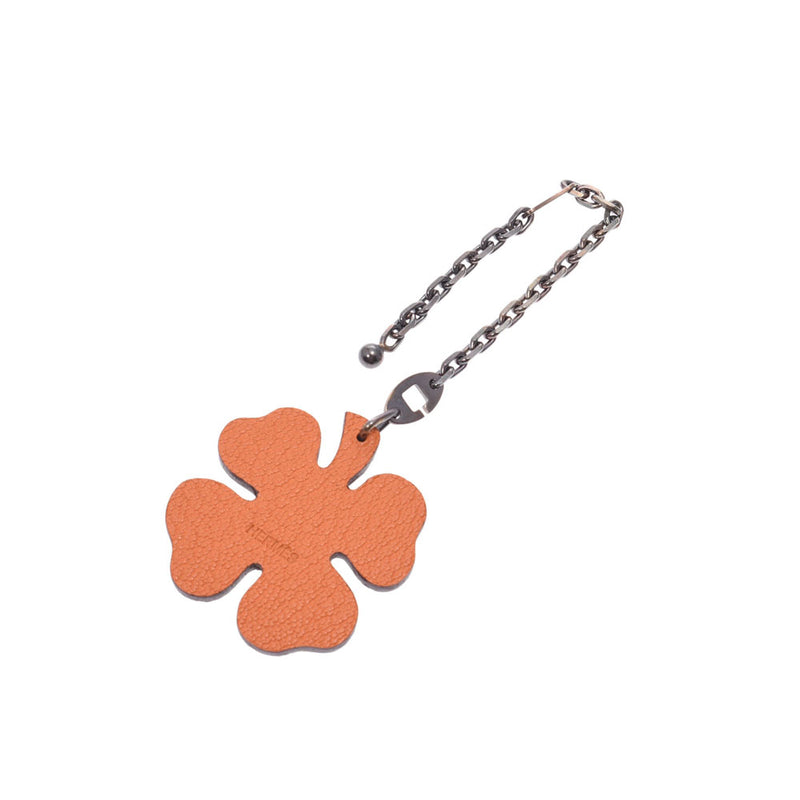 エルメスキーチェーン ラッキー4 四つ葉のクローバー アニスグリーン