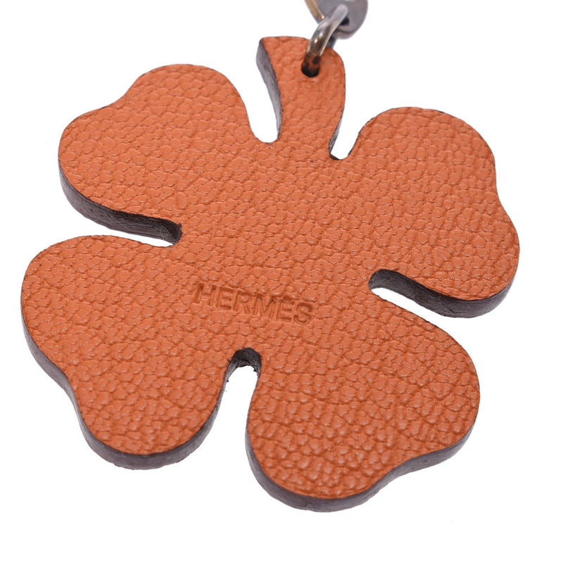 エルメスキーチェーン ラッキー4 四つ葉のクローバー アニスグリーン