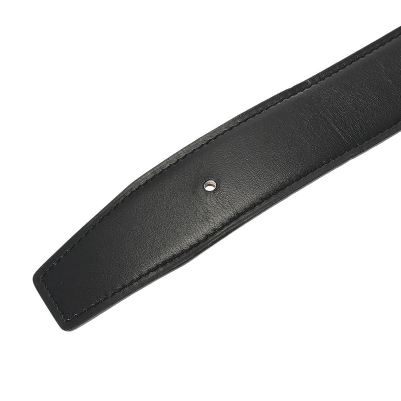 エルメスHベルト サイズ80 リバーシブル 黒/ゴールド ブラック金具 U