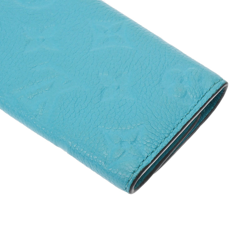 ルイヴィトンミュルティクレ 6 43006 ターコイズ レディース レザー