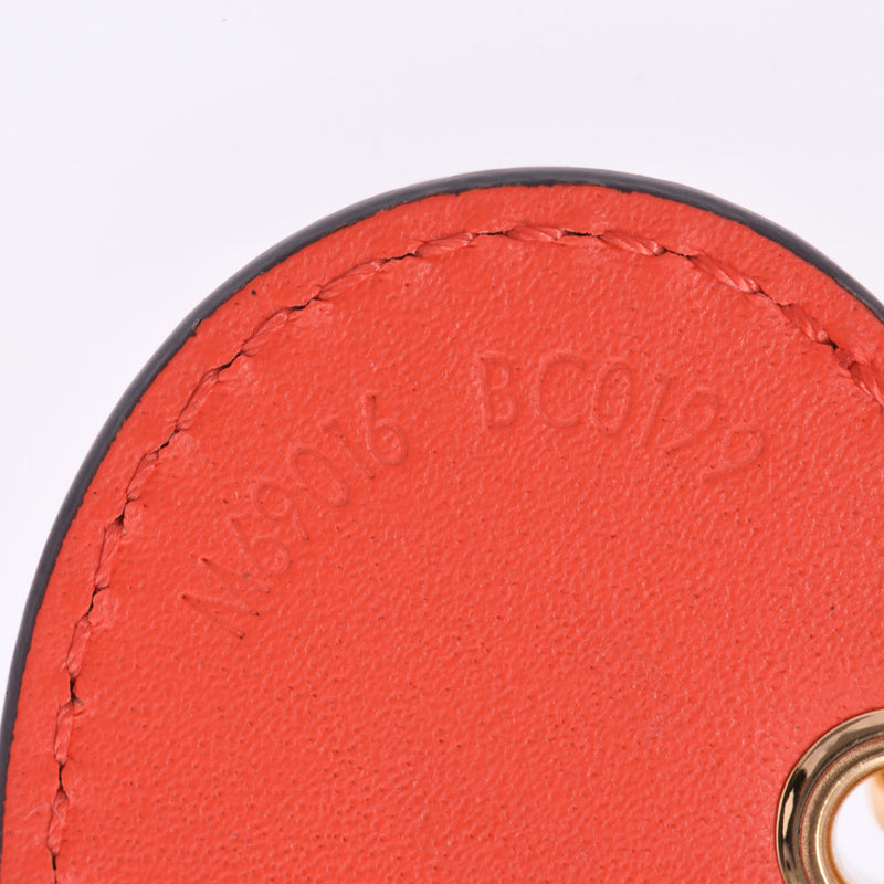 ルイヴィトンポルトクレクールグラディエント バッグチャーム ピンク系