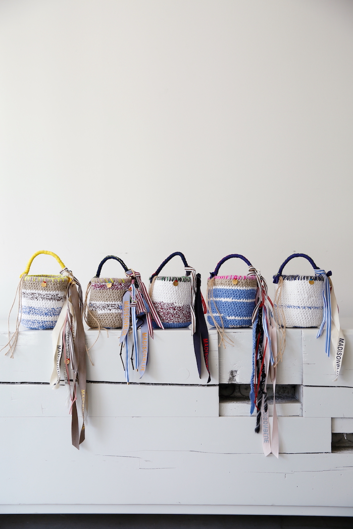 マディソンブルーとバドがコラボ！一点モノのエシカルバッグはいかが