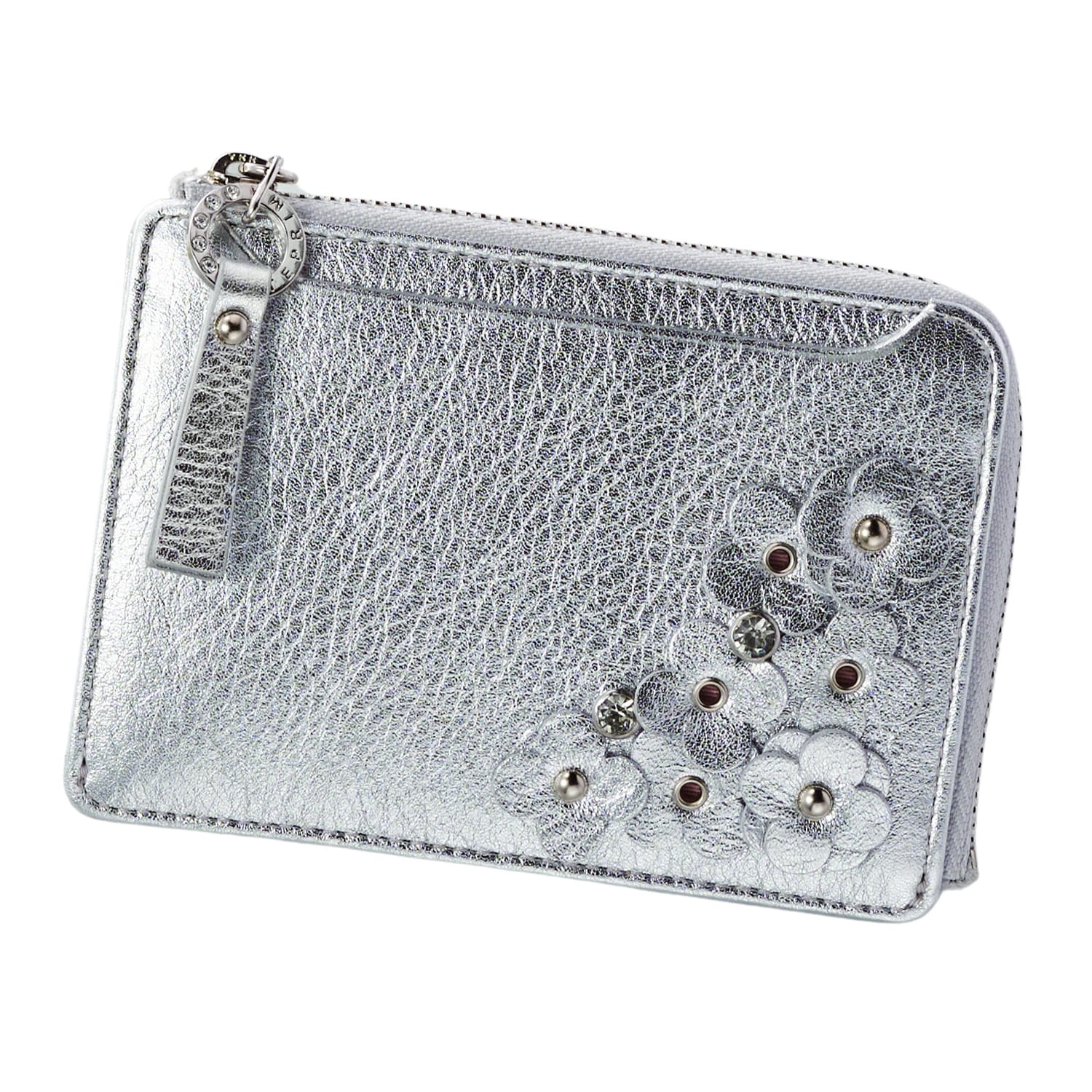 アンテプリマ フラグメントケース(シルバー（内生地＝ピンク）)【eGift