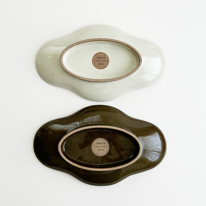 Zen to ゼント 五十嵐可菜 餃子皿 半磁器｜ヨーロッパと日本の雑貨