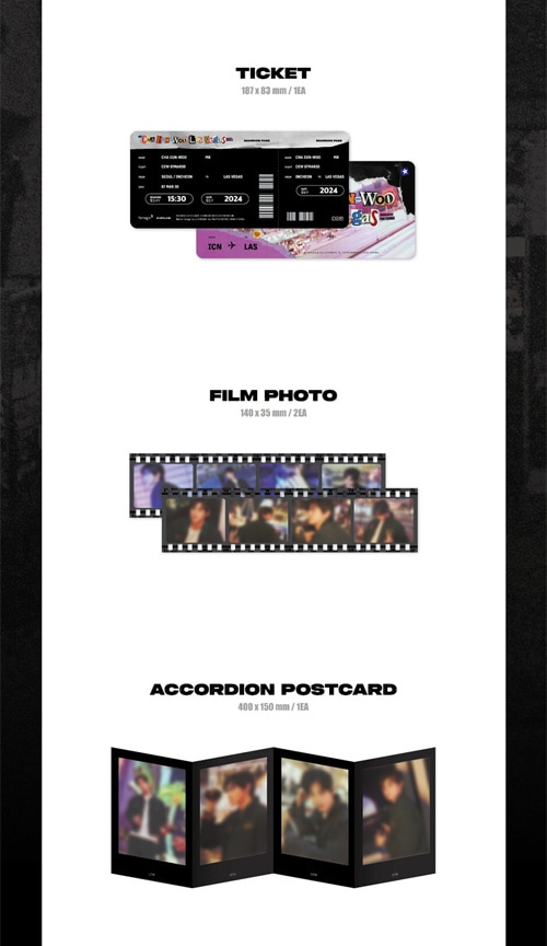 初回限定特典] 韓国スター写真集 ASTROのチャ・ウヌ 2024 PHOTO BOOK