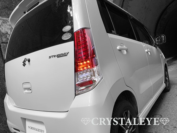 MH23S ワゴンR ファイバーフルLEDテールランプV2 (MJ23S AZワゴン