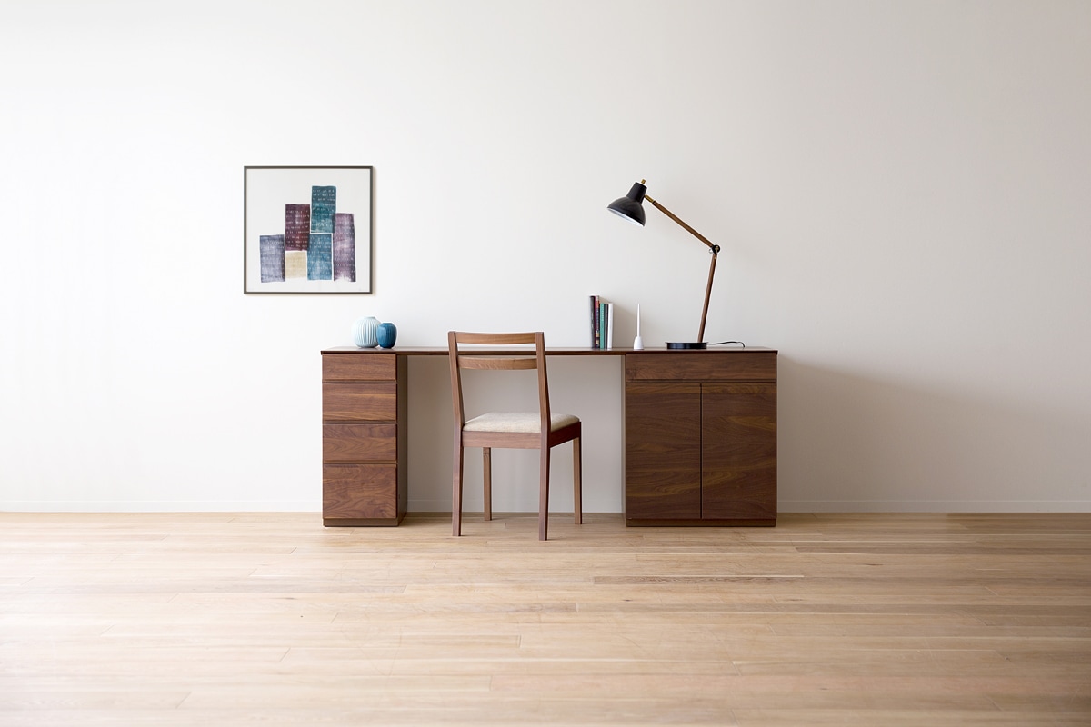 ASTER DESK SET3 120天板 + 30チェスト + 90デスク ※スツール別売