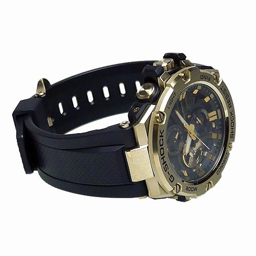 G-SHOCK G-STEEL ソーラー腕時計 GST-B100GB-1A9JF スマートフォン