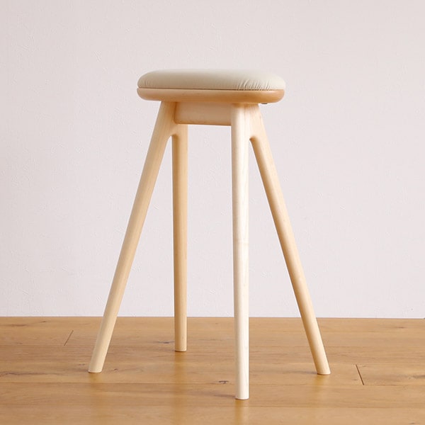 在庫あり限定・特別価格】ノーマ ハイスツール 木製 高さ63cm 北欧