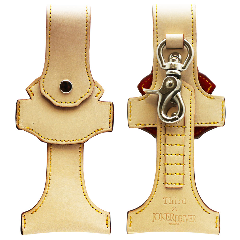 Joker×Third】KRYSTAL ONE HOLDER ナチュラル×レッド ジョーカー