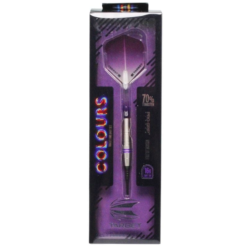 Target】COLOURS2 パープル ターゲット カラーズ2 ダーツ&ダーツケース