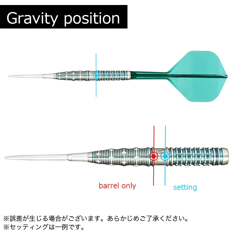 ダーツ バレル ターゲット ミラクル G7 鈴木未来 スイスポイント