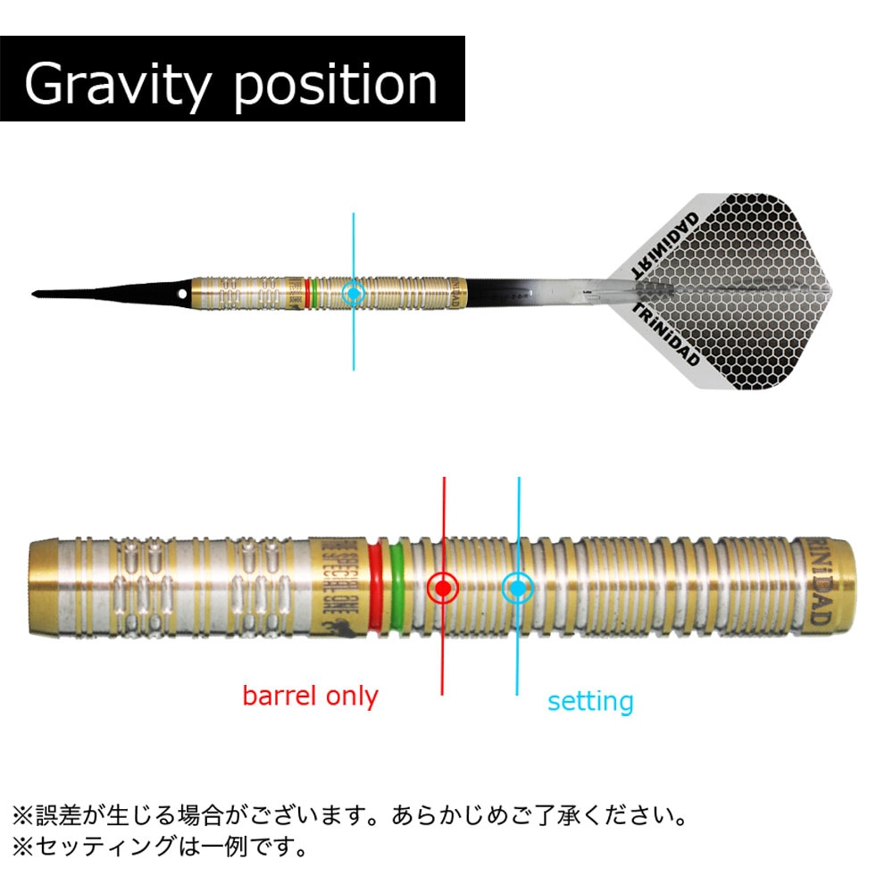 トリニダード ダーツ ホセ タイプ3 初回限定 TRiNiDAD soft darts Jose