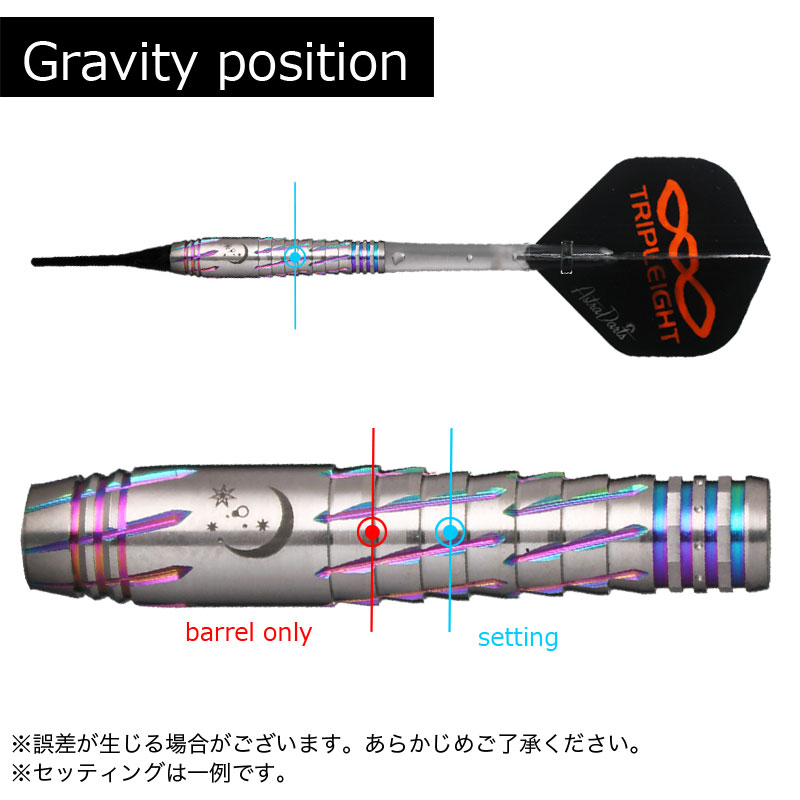 トリプレイト チャーム3 ウル 武山郁子 Tripleight charm3 UR ダーツ