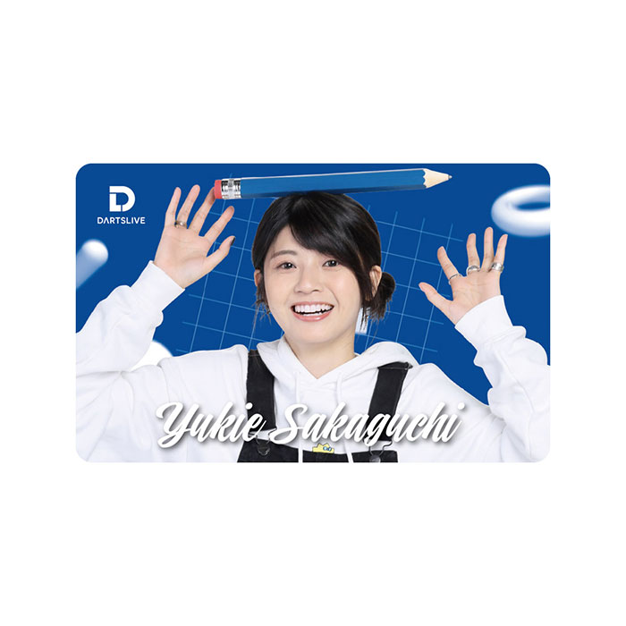ダーツライブ プレイヤー グッズ 第5弾 坂口優希恵 DARTSLIVE PLAYER