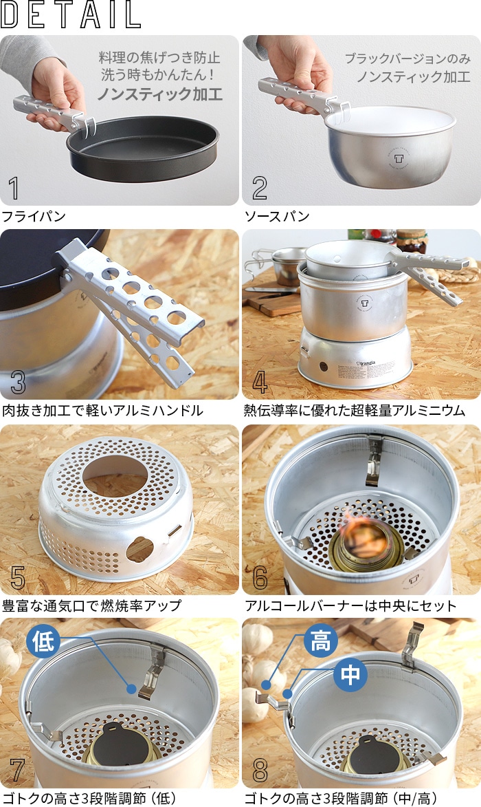 トランギア Trangia 37-5 UL クッカーセット アルコール燃料付 楽天