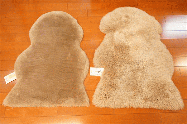 マスダ社日本国内製造のムートンの敷物・ラグ・カーペット