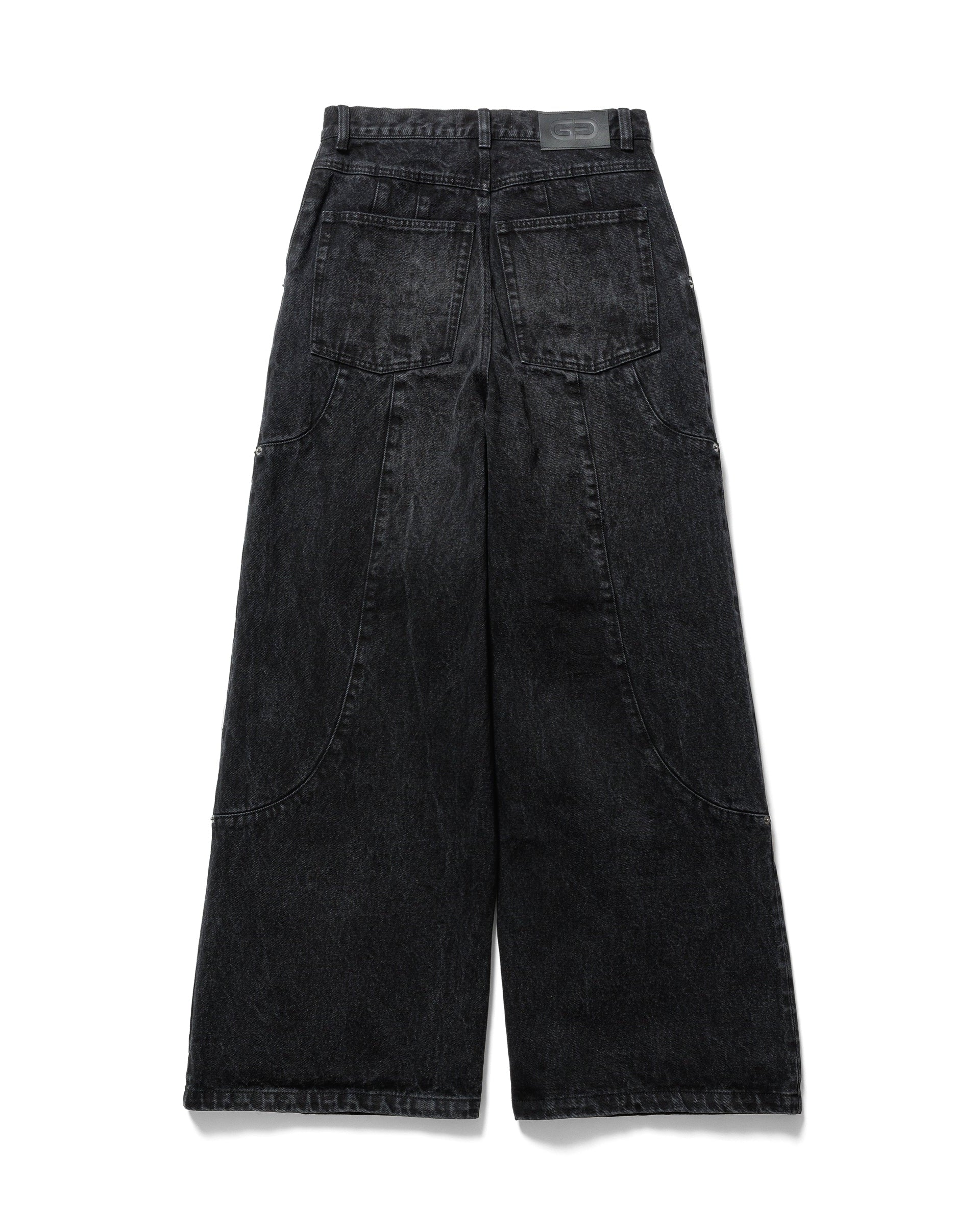 TUCK WIDE DENIM PANTS – GOAT ESSENCE