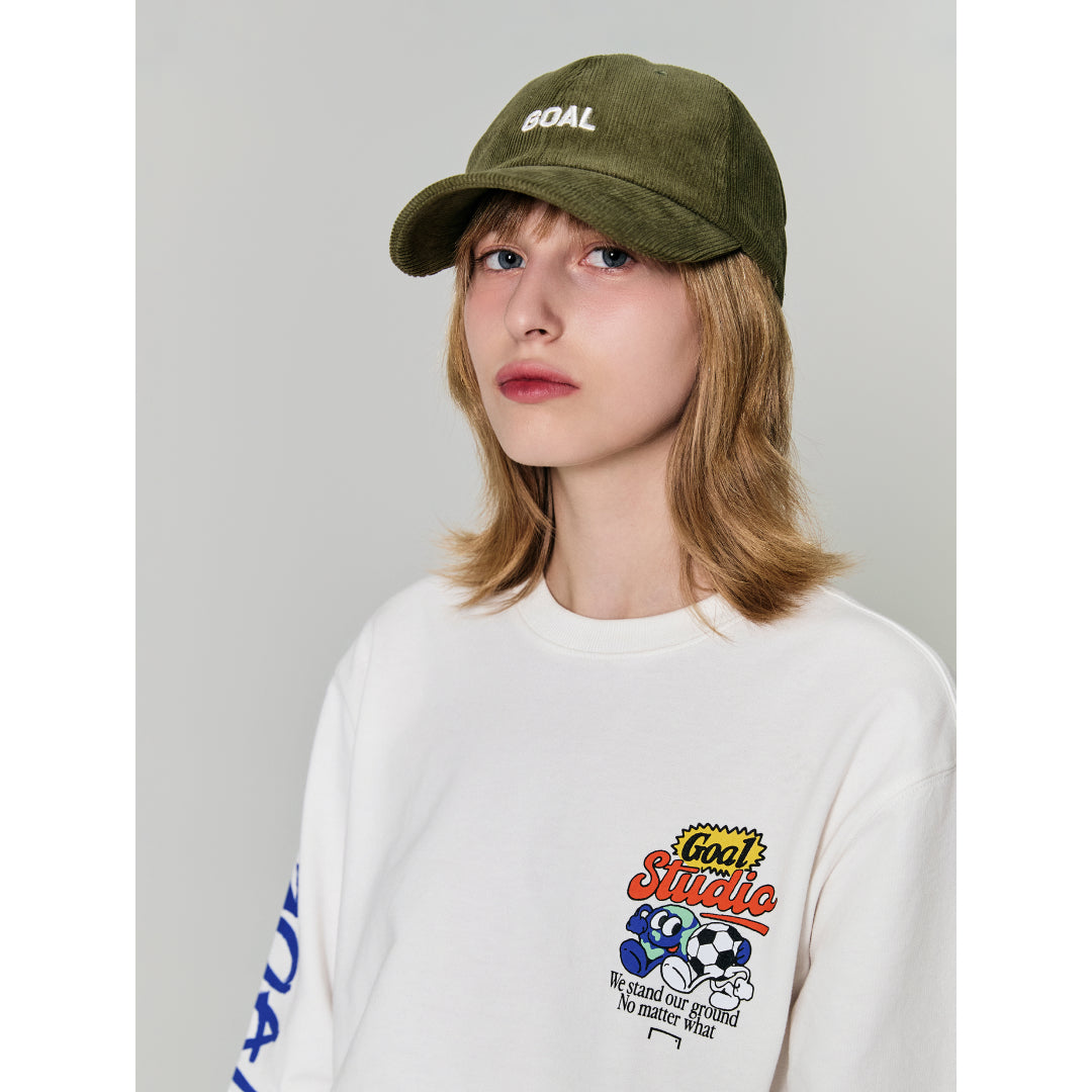 ゴールスタジオ エッセンシャル ゴール コーデュロイ キャップ