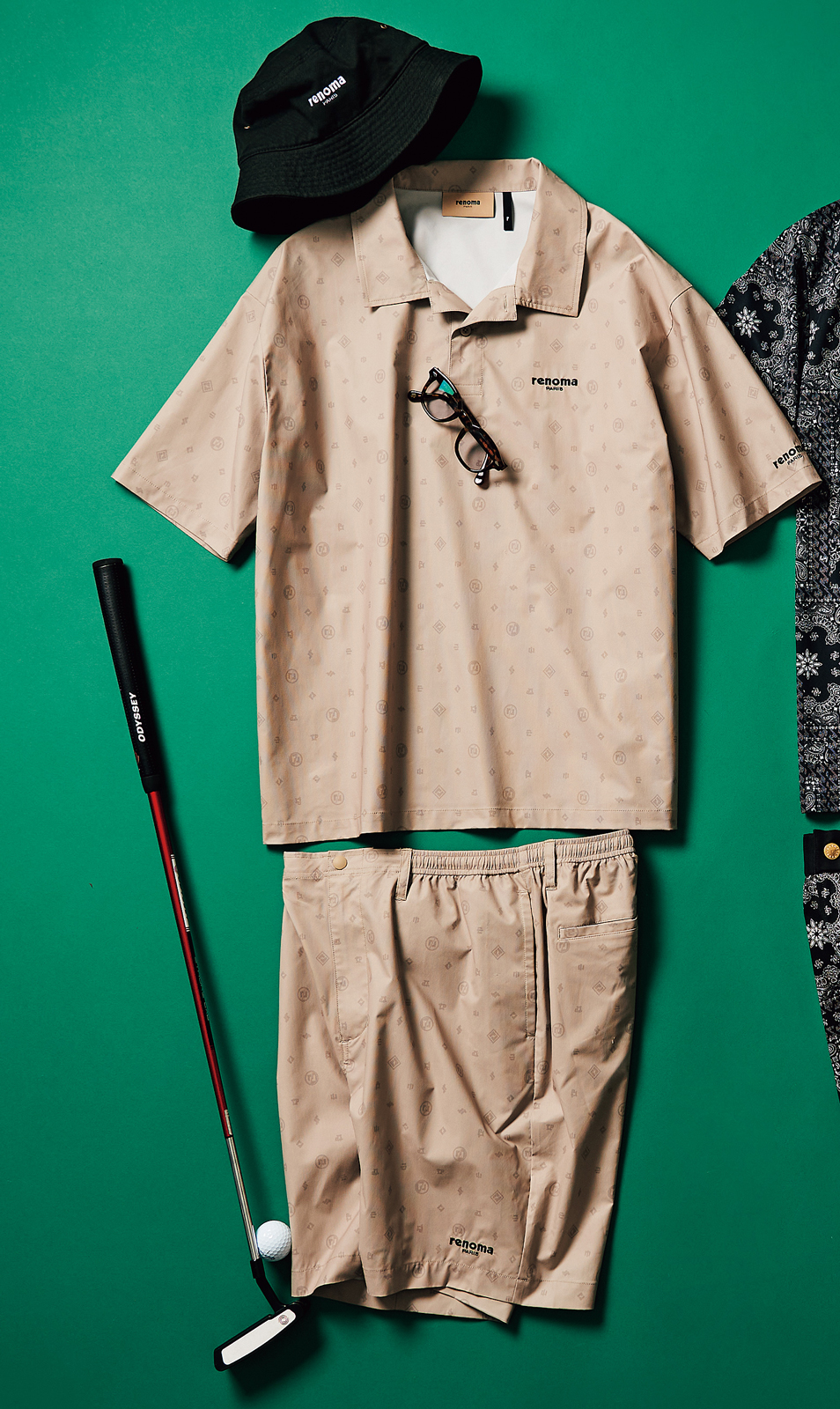 街着感覚で楽しめる、夏ゴルフ用セットアップ2選 | GOETHE