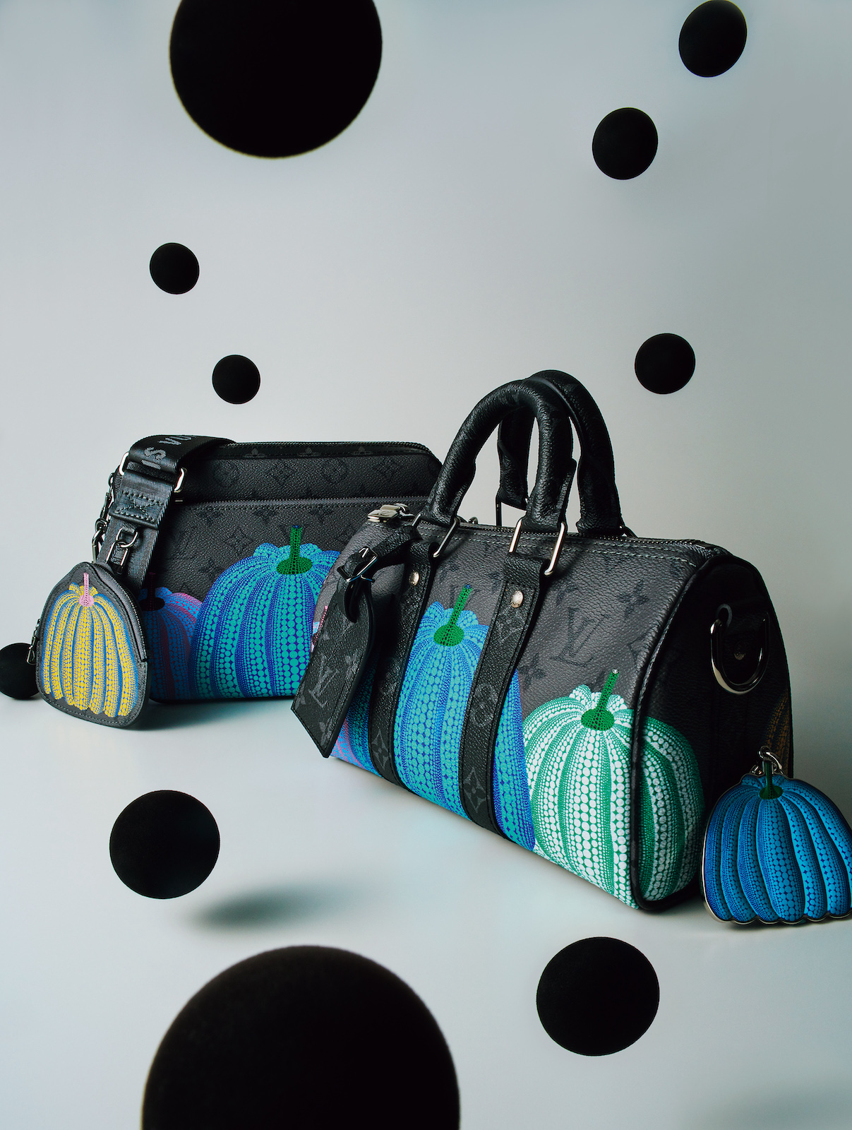 鮮やかな“パンプキン”が目を惹く、ルイ・ヴィトン×草間彌生のバッグ