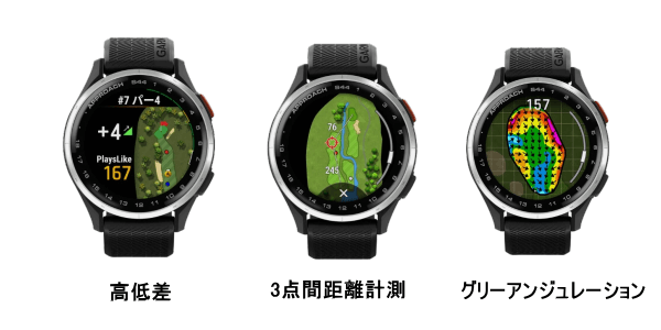 ガーミン Approach（アプローチ） S44 - GPSゴルフナビ徹底比較