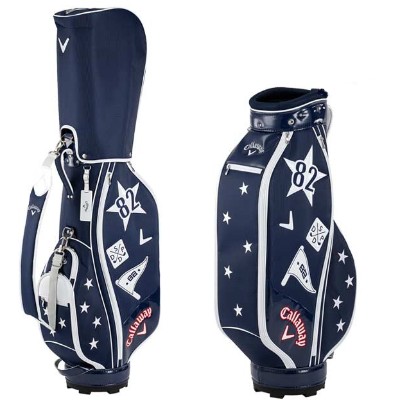 Callaway キャディバッグ ホワイト・ブラック・パープル Callaway