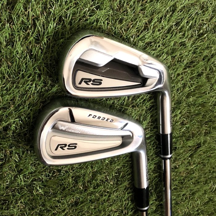 プロギアRSアイアンとRSフォージドアイアンの試打＆評価／魅力的な小顔