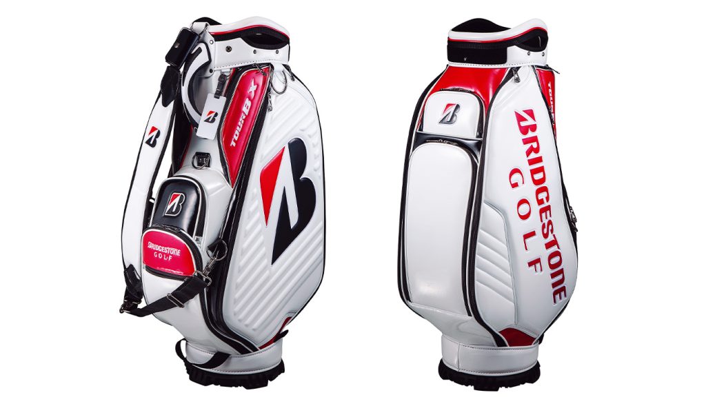 契約プロも使用中！ブリヂストンの“総エナメルモデル”のキャディバッグ