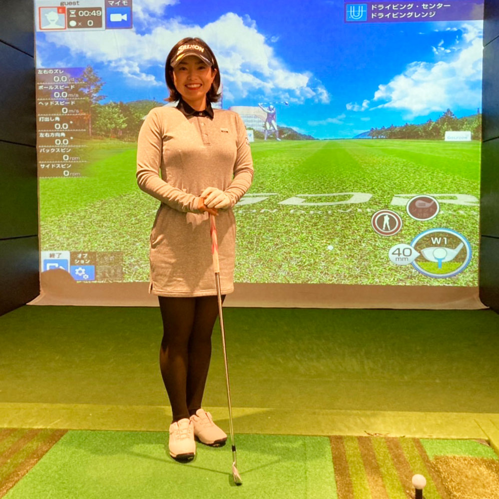 GOLFZON Japan アンバサダー青山加織プロ「ゴルフレッスン会」開催