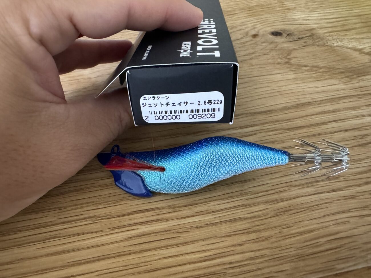 ティップラン用エギ「ジェットチェイサー」を買ってみた！【リボルト
