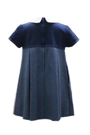 familiar ファミリア ドレス ネイビー フレアワンピース パニエ