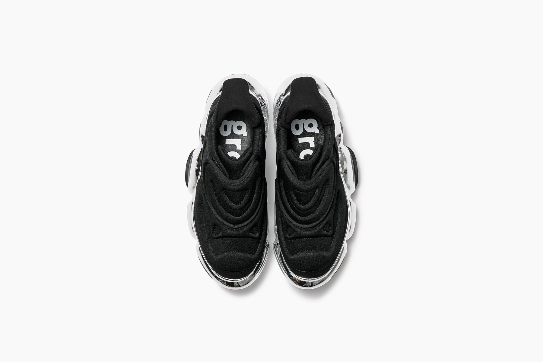 MOOPIE NAZCA CHROME SCRATCH - BLACK / CHROME (ムーピー ナスカ