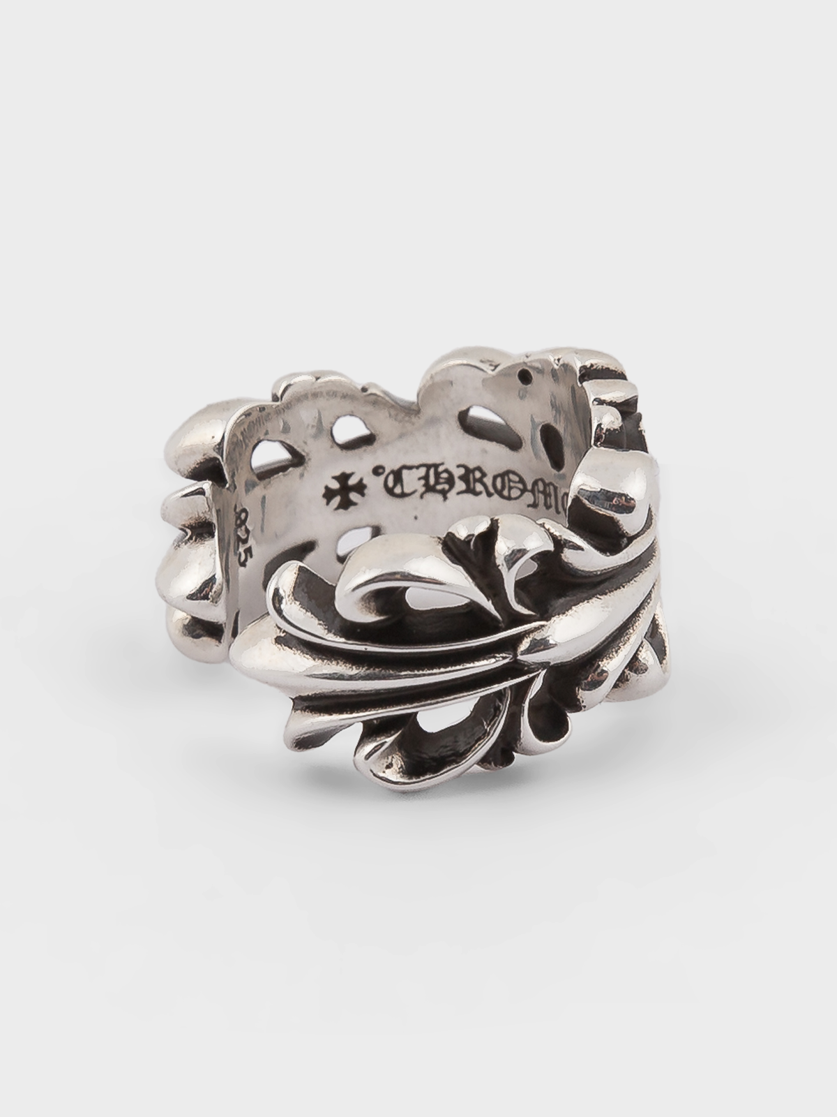 Buy Chrome Hearts Double Floral Ring Online at Groupie