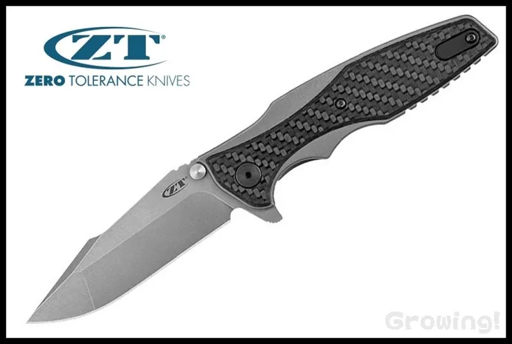 ナイフショップ グローイング！□ZT【ゼロ トレランス】□ ZT0393GLCF