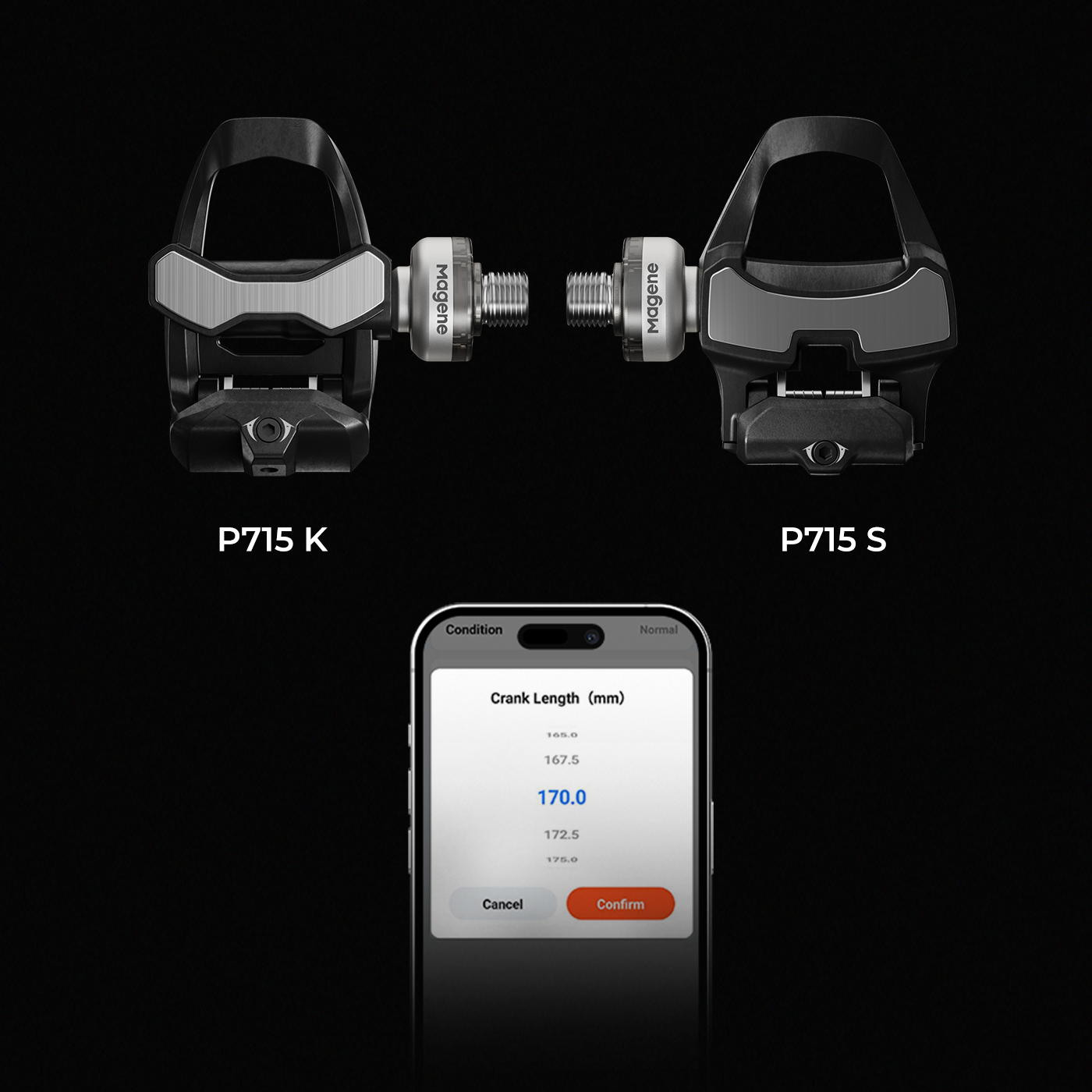 P715 ペダル型パワーメーター │ GROWTAC