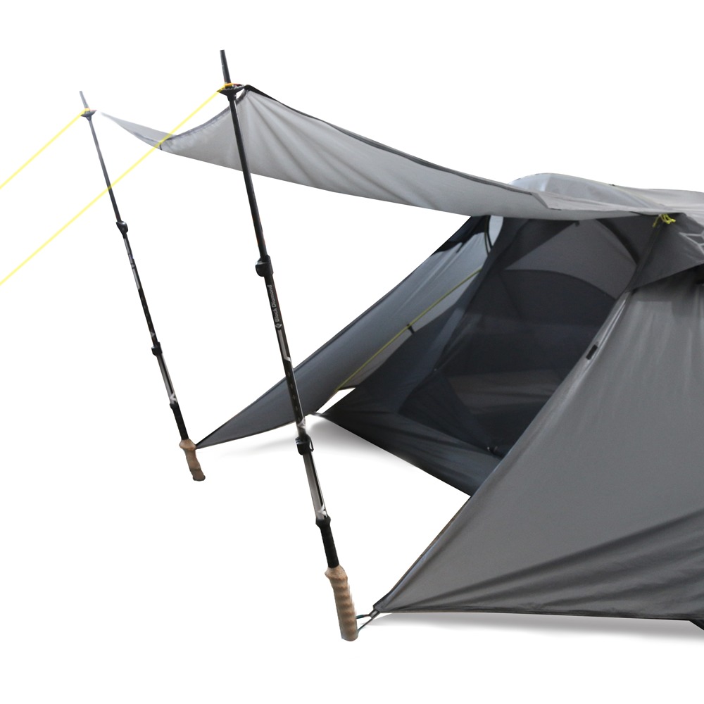 レビュー】NINJA STICK SLはコンパクトで軽量タープに最適解の1つ