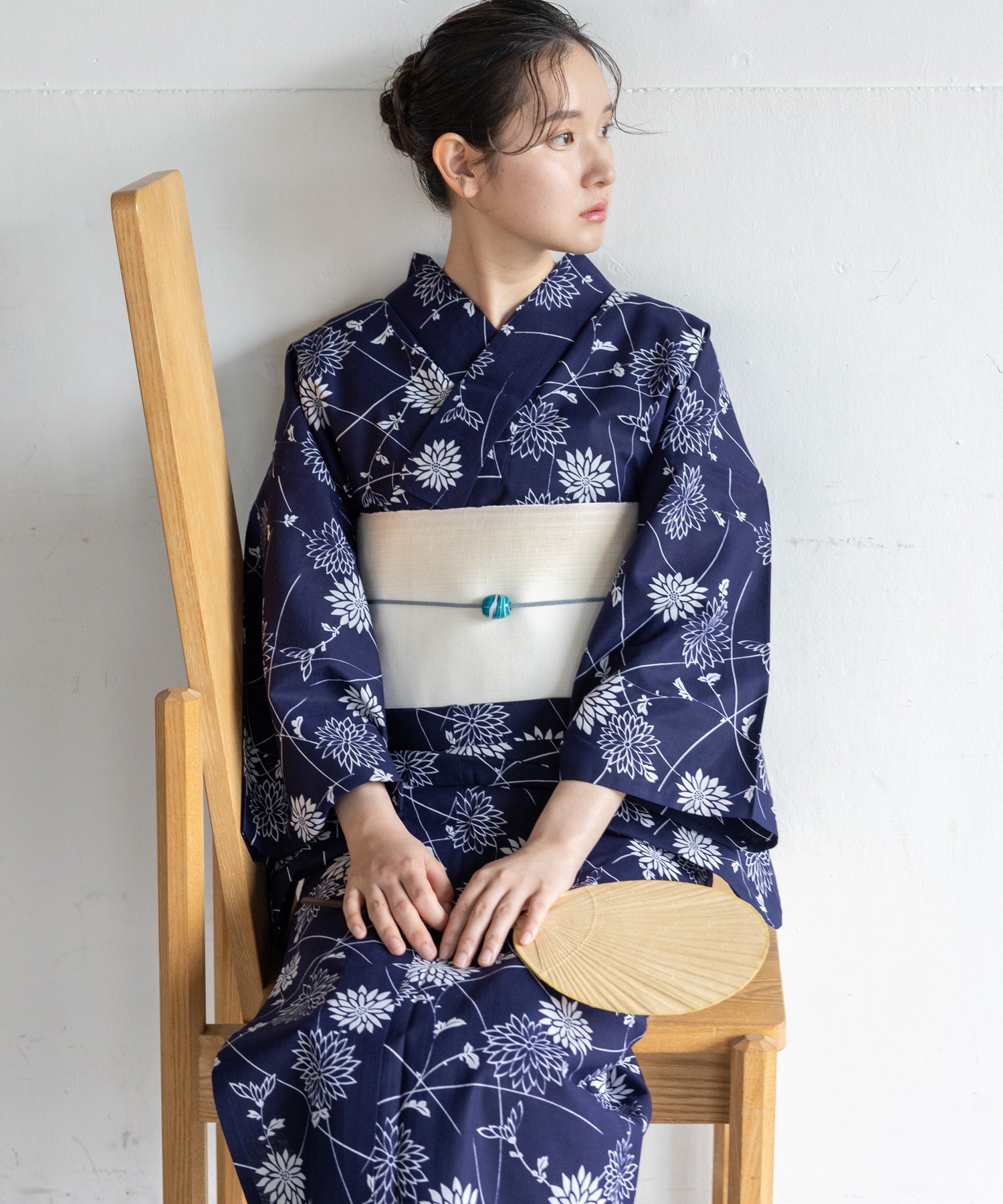 二橋染工場】捺染こだわり浴衣2点セットby yukatakan grace – ゆかた館