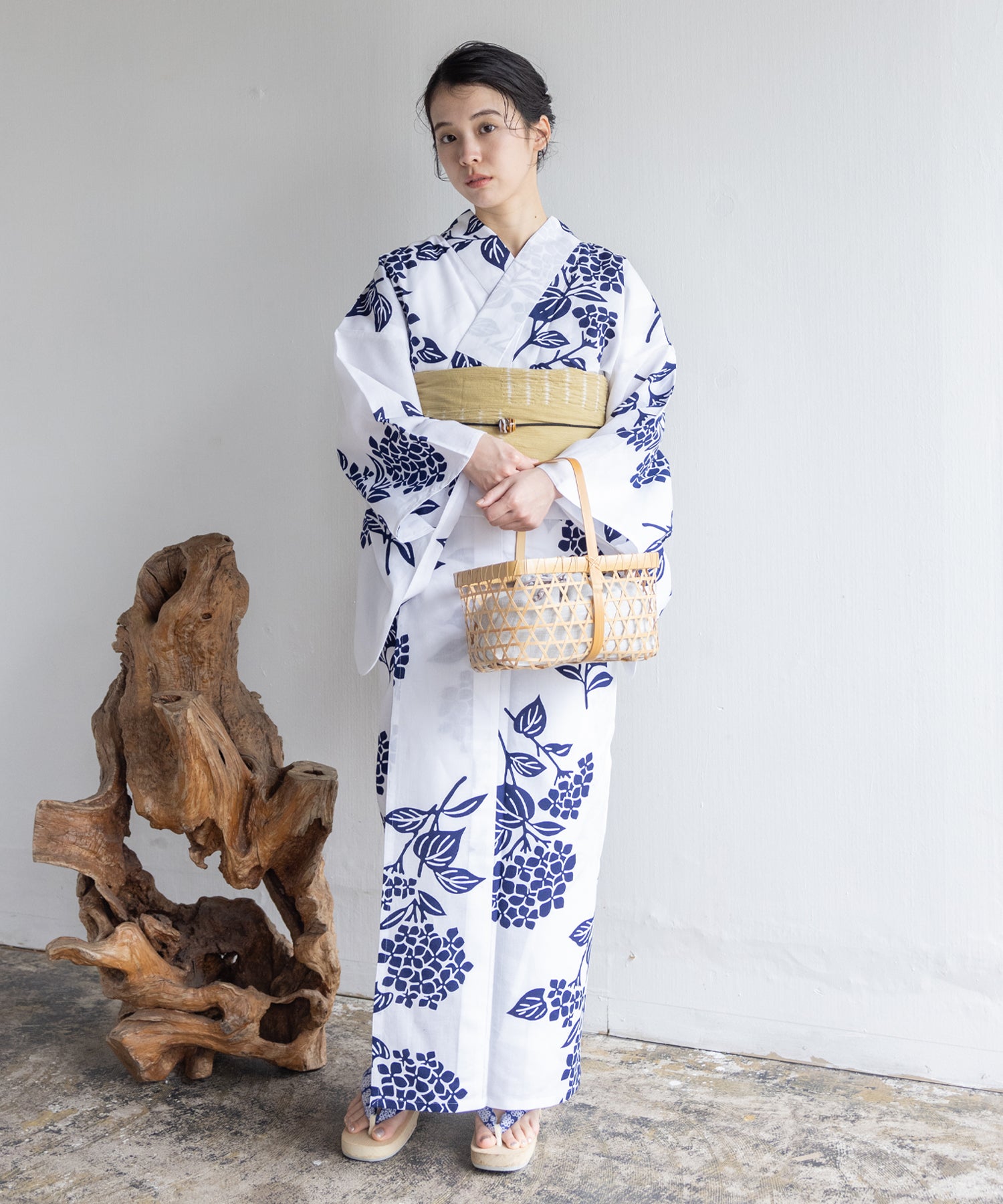 二橋染工場】注染こだわり浴衣2点セット by yukatakan grace – ゆかた