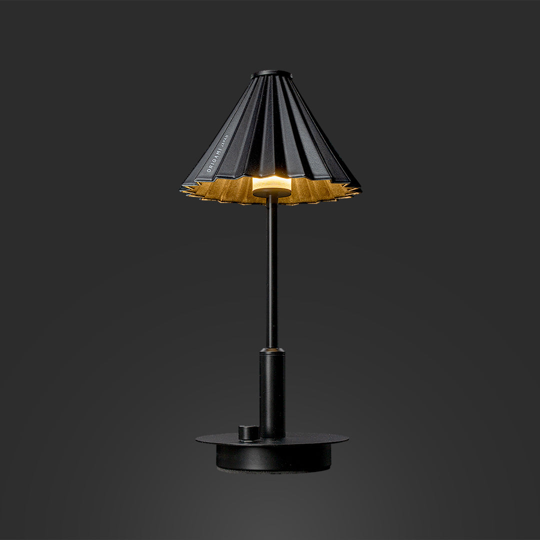 限定コラボ】ORIGAMI LAMP PORTABLE BLACK EDITION | gram eight