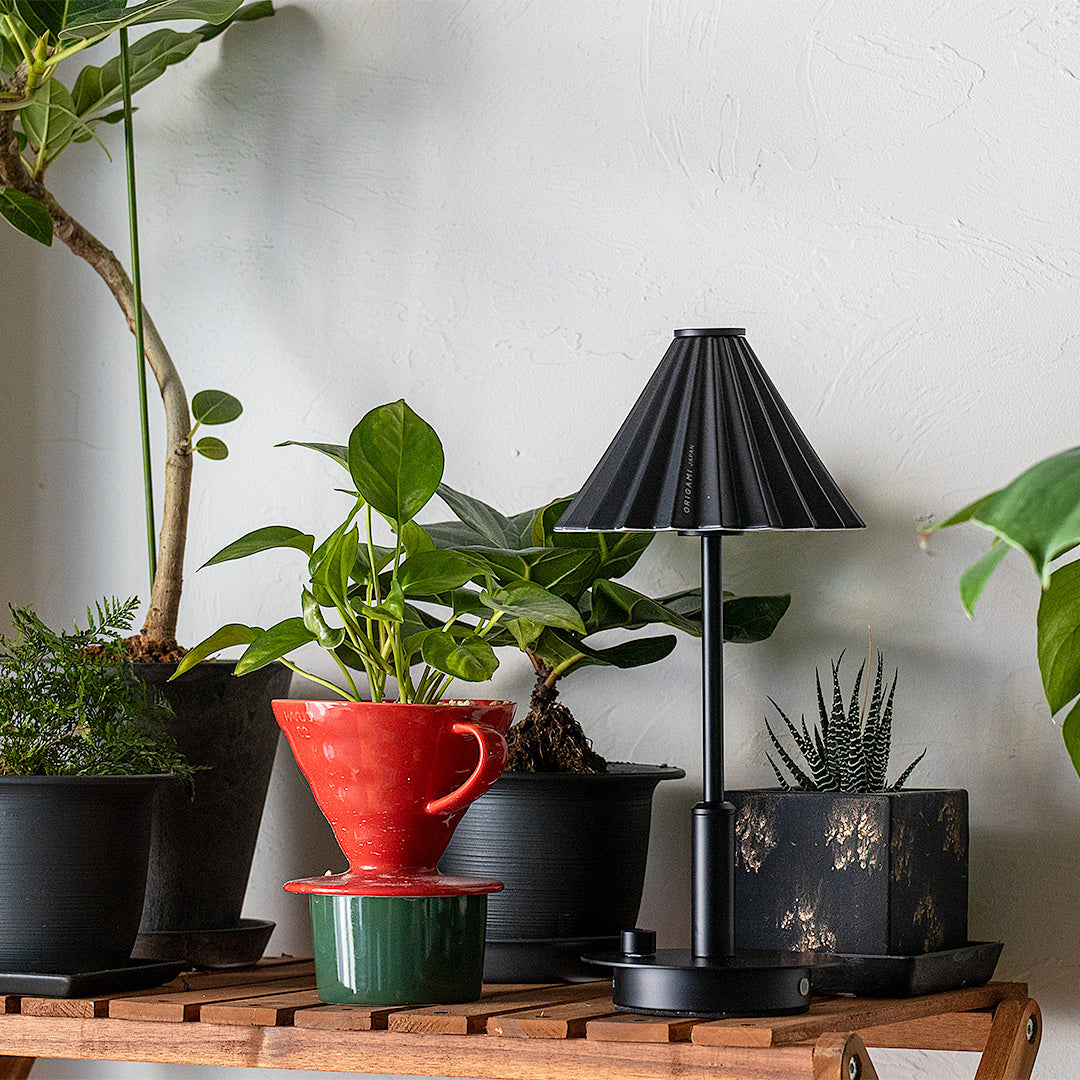 限定コラボ】ORIGAMI LAMP PORTABLE BLACK EDITION | gram eight
